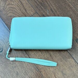 Source Unknown Mint Green Wallet
